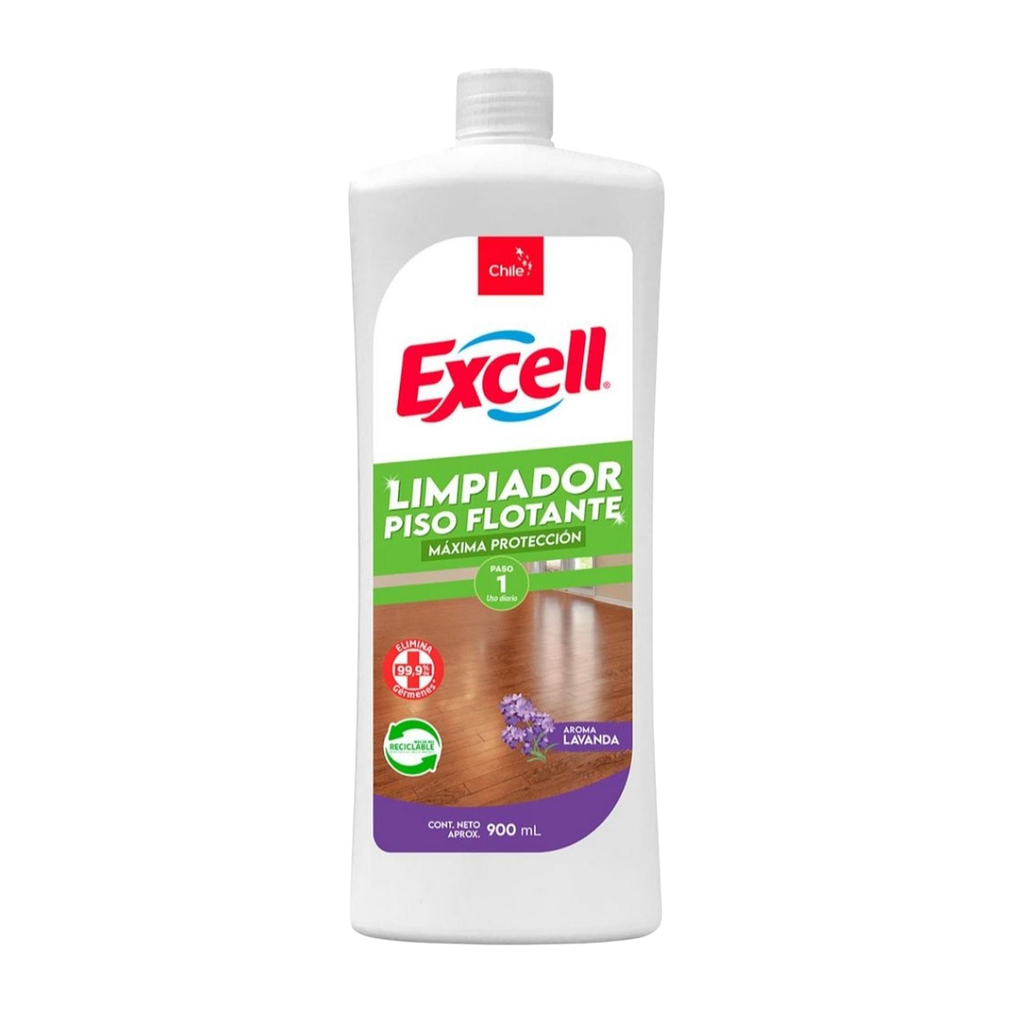 Limpiador De Piso Flotante Lavanda Excell 900 Ml 1
