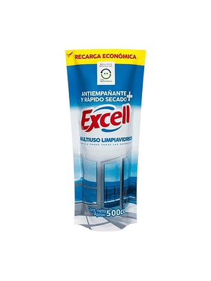 Limpia Vidrios Multiuso Excell 500ml