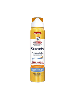 Protector Solar Simonds Air Spray FPS50 Coco Monoi 75ml