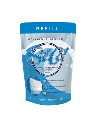 Recarga Absorbedor De Humedad Seco 1.2kg
