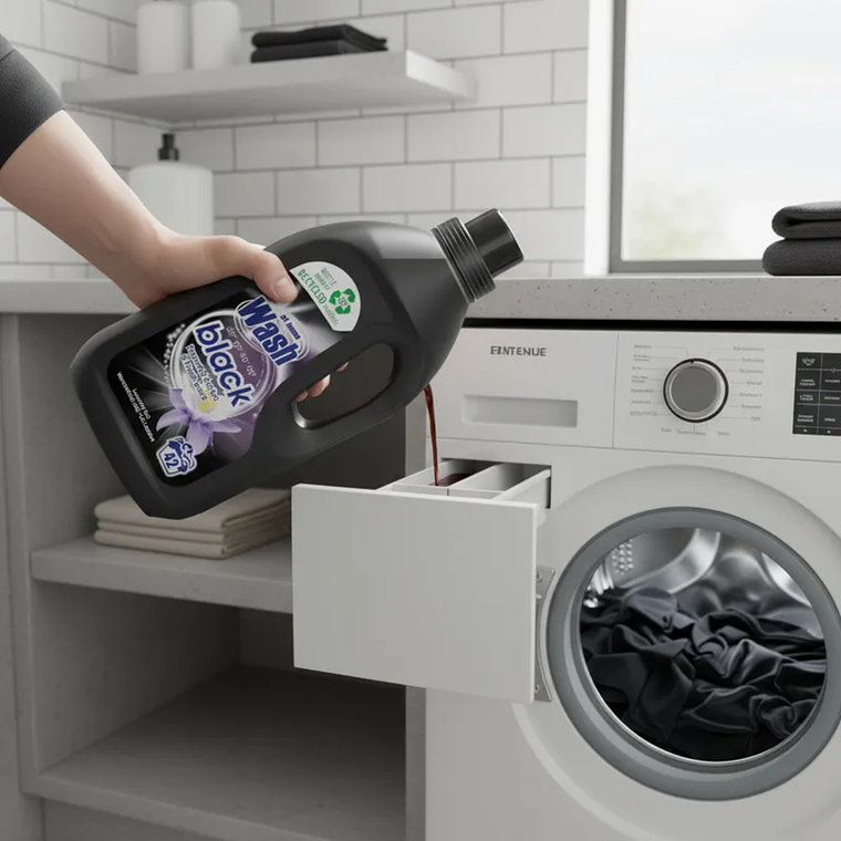 Detergente Líquido Ropa Negra At Home 1,5 L 4