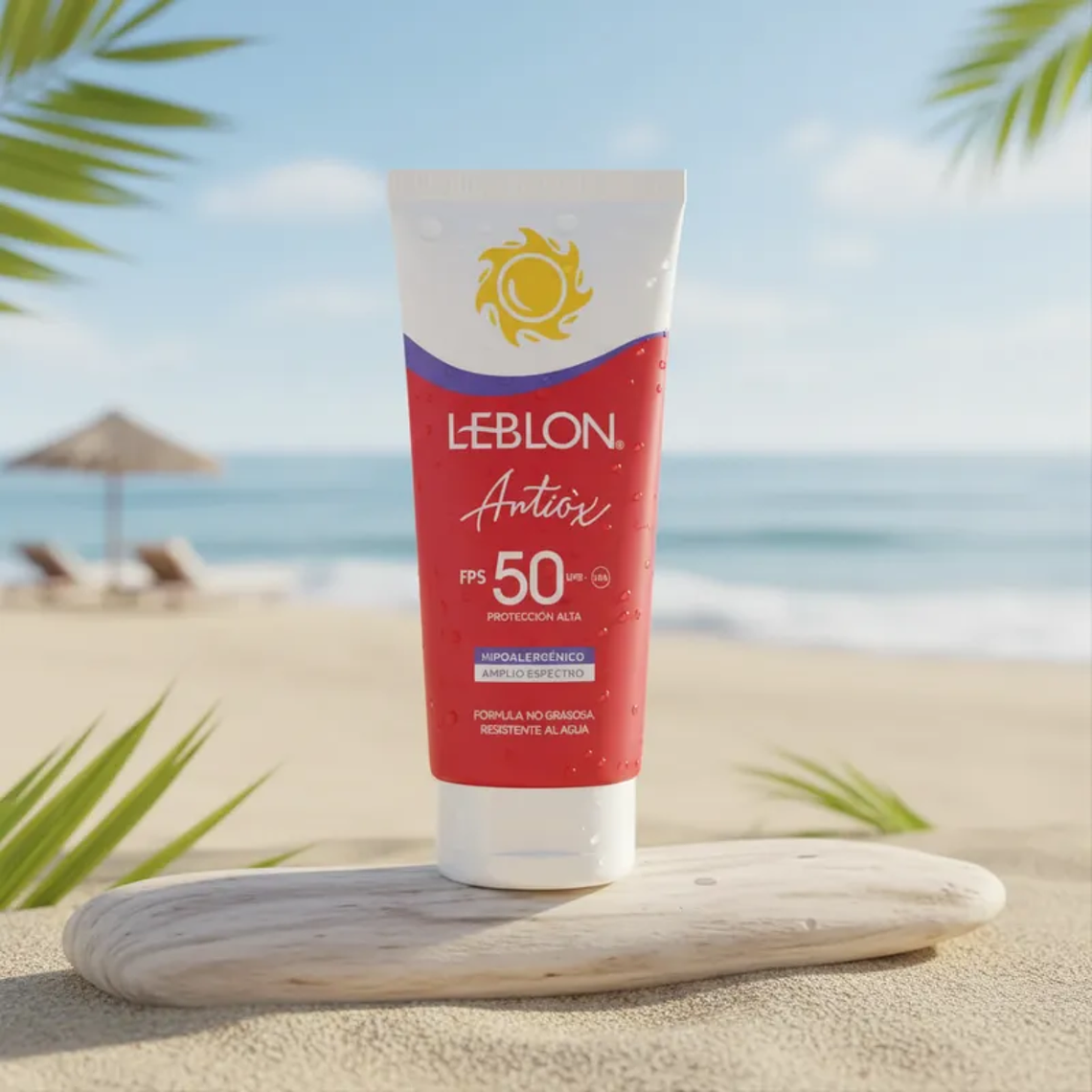 Bloqueador Leblon Antioxidante FPS50 190gr 2