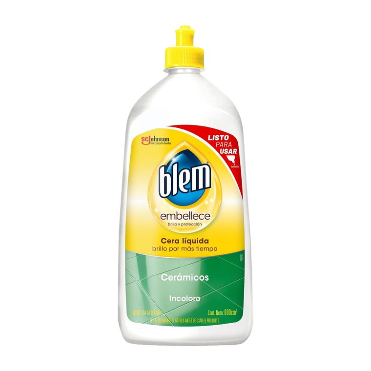 Blem Cera Líquida Incolora para Cerámicos 800ml 1