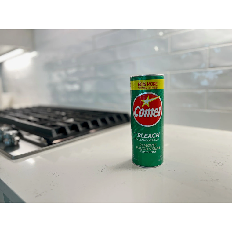 Limpiador en Polvo con Blanqueador Comet 794 g 4