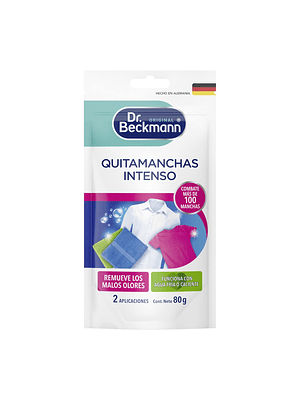 Dr. Beckmann Quitamanchas Ropa Blanca y Color 80 g