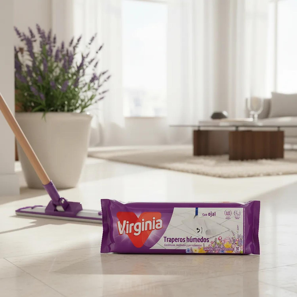 Trapero húmedo Virginia Lavanda 10 unidades 2