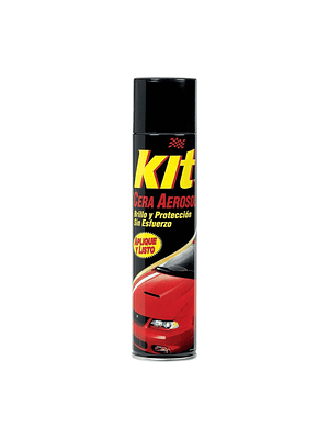 Cera para Autos en Aerosol Kit 360ml Brillo y Protección