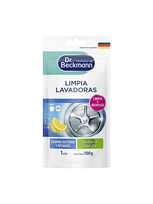 Limpia Lavadoras en Polvo Dr. Beckmann 100 g