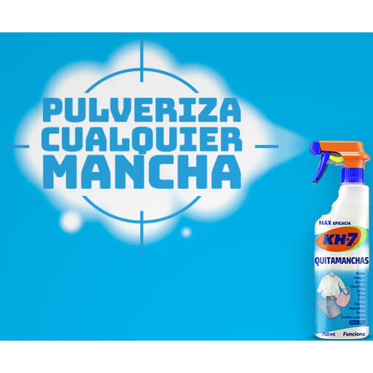 Quitamanchas Prelavado Gatillo KH-7 750ml 2