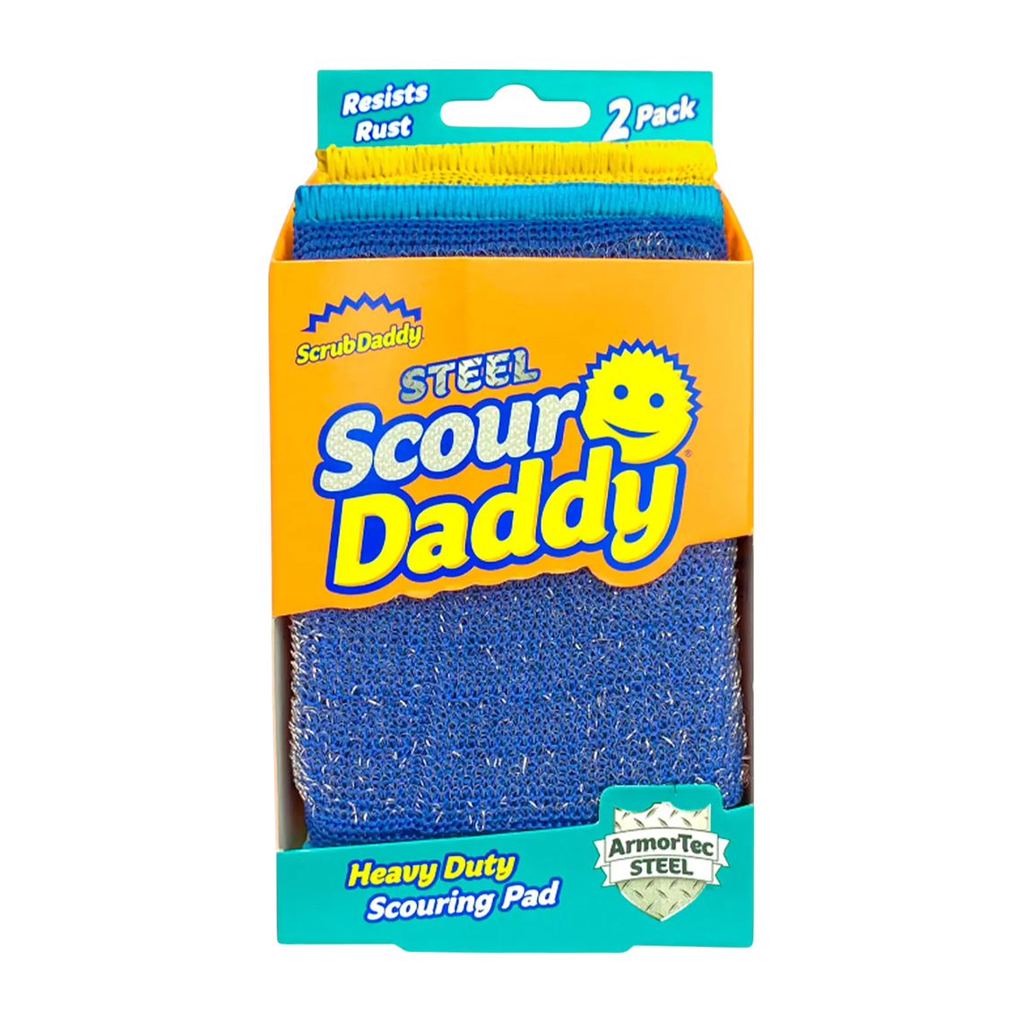 Esponja Acero Inoxidable Scour Daddy 2 Unid 1