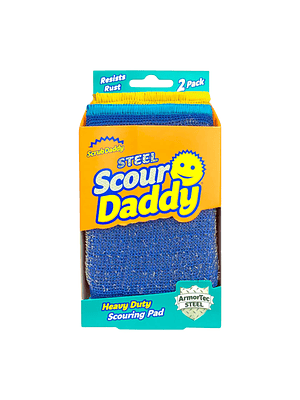 Esponja Acero Inoxidable Scour Daddy 2 Unid