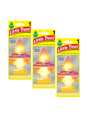 Aromatizante Pino Sunset Beach Little Trees x3