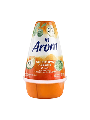 Ambientador Cono Gel Arom Chirimoya Alegre 190 g
