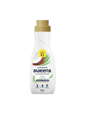 Suavizante Concentrado Sweens Fresh Coconut 500 Ml