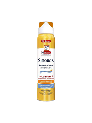 Protector Solar Simonds Air Spray FPS50 Coco Monoi 75ml