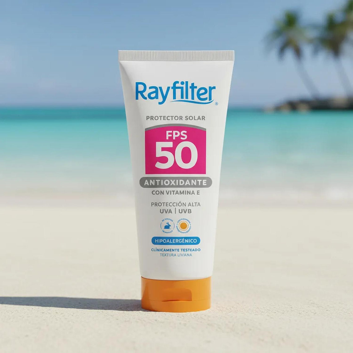 Rayfilter Protector Solar FPS50 Antioxidante 190 Gr 2