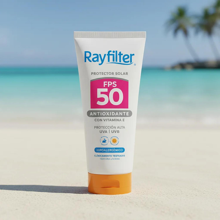 Rayfilter Protector Solar FPS50 Antioxidante 190 Gr 2
