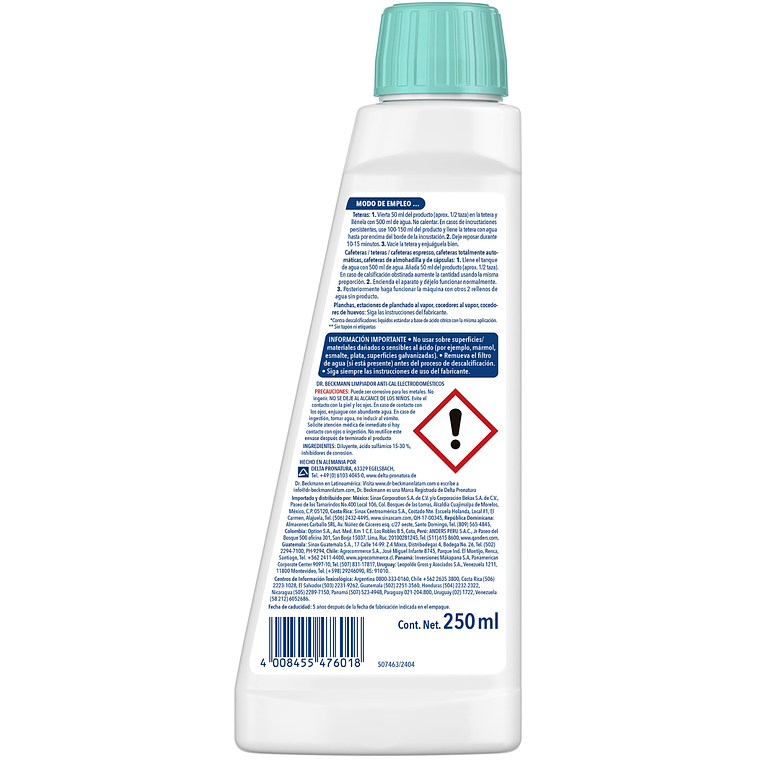 Antisarro Cafetera y Hervidor Dr. Beckmann 250 ml 3