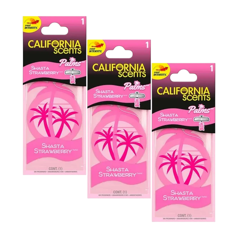 Ambientador Auto Cherry Pack 3 California Scents 1