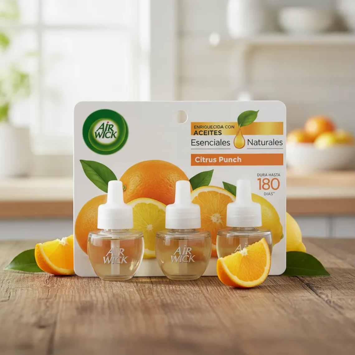 Recarga Air Wick Citrus Punch 21ml - Pack 3 Unid. 3
