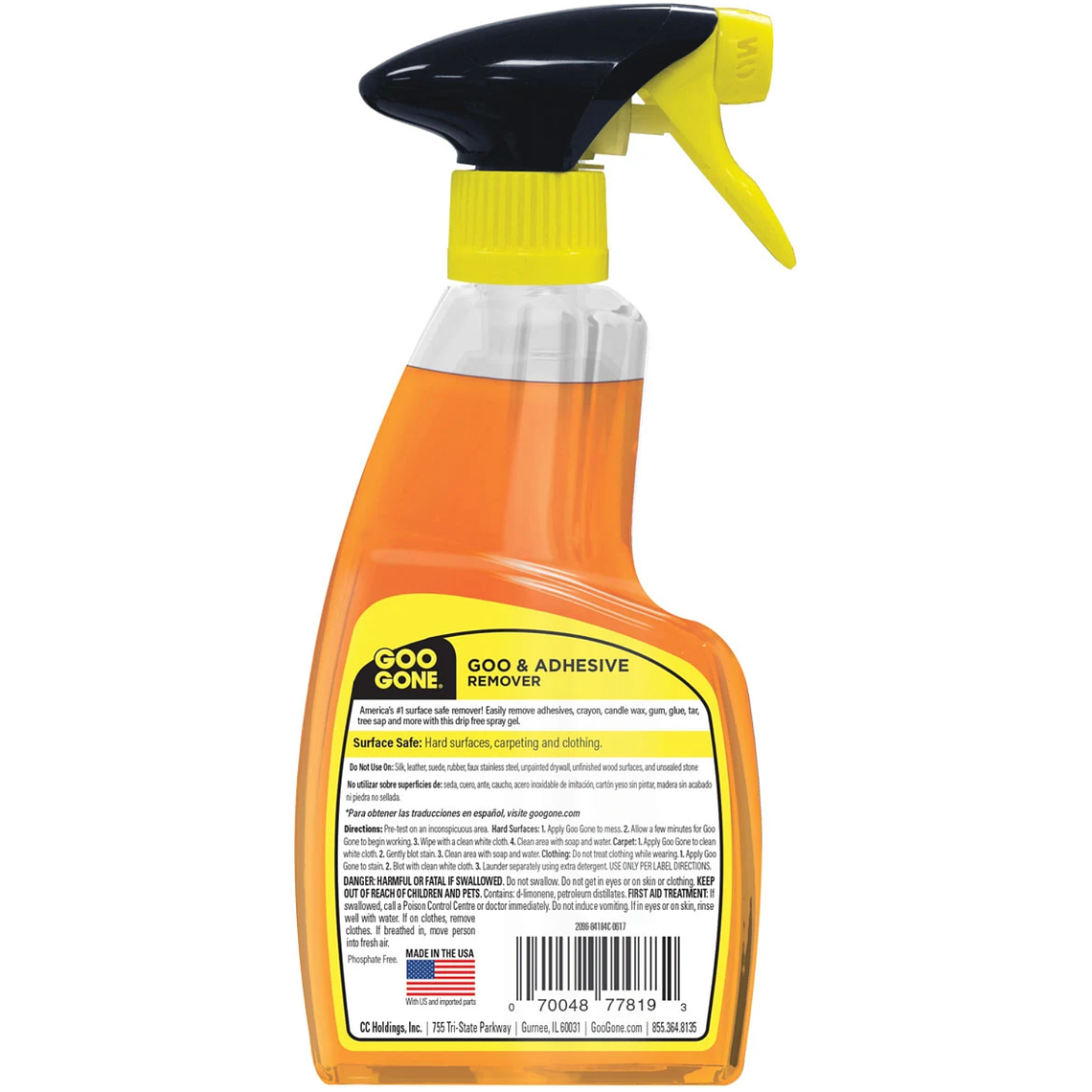 Removedor De Adhesivos Spray Gel 355ml 2