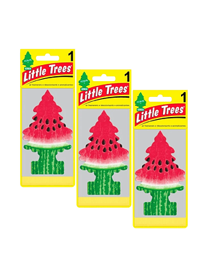 Aromatizante Auto Sandía Little Trees 3 Unid