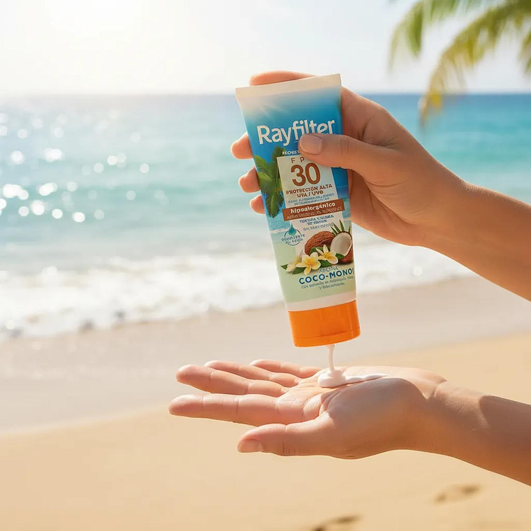 Protector Solar Rayfilter Fps 30 Coco Monoi 190 Gr 3