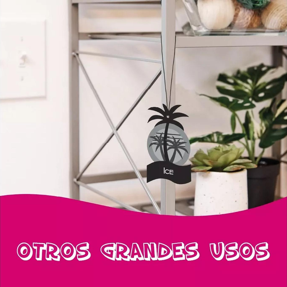 Ambientador Auto Pack 3 California Scents Ice 4