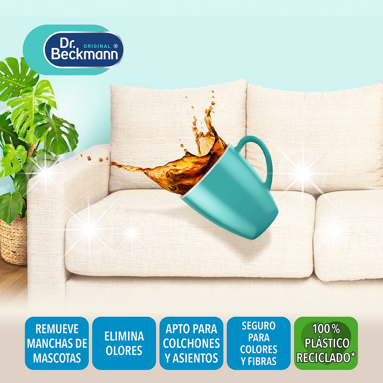 Limpiador De Tapiceria Dr. Beckmann 400ml 5