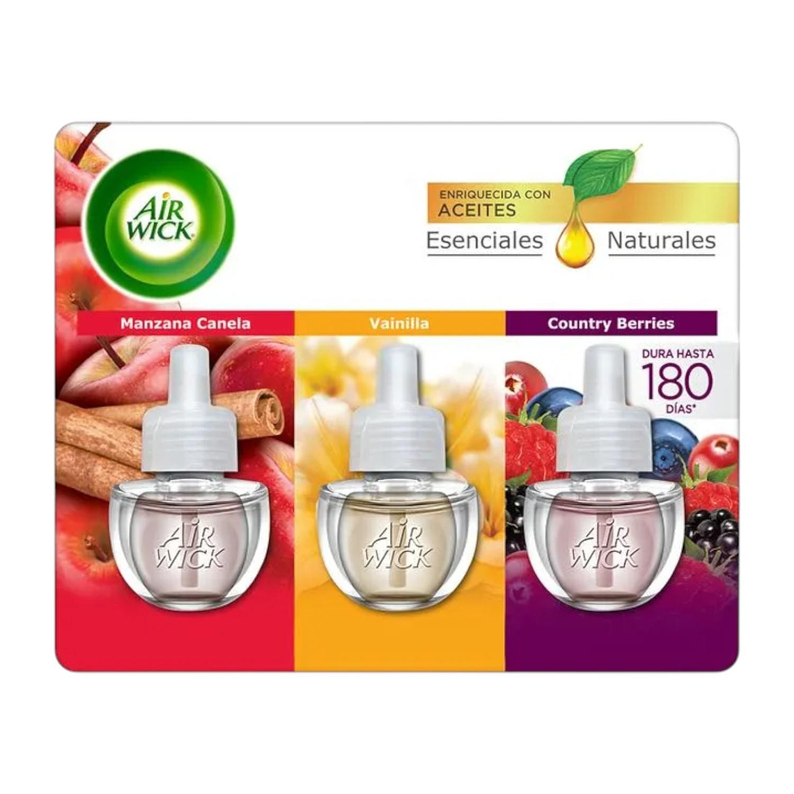 Desodorante Ambiental Eléctrico Repuesto Surtido 3x21ml 1