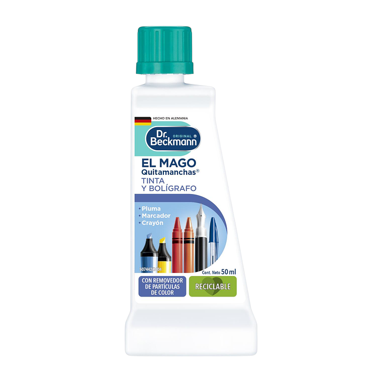 Quitamanchas Tinta y Bolígrafo Dr. Beckmann 50ml 1