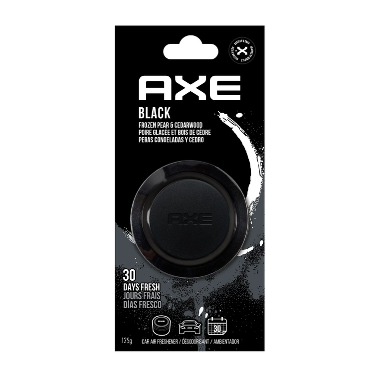 Aromatizante Para Autos Axe Tarro Gel Black 125gr 1