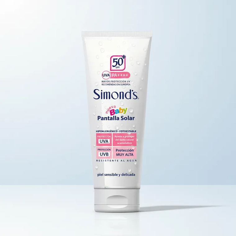 Bloqueador Protector Solar F50 Simonds Baby 200ml 2