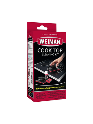Weiman Kit Limpiador Vitrocerámica 3 Piezas