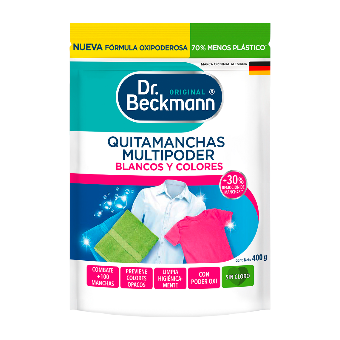 Quitamanchas Blancos Y Colores Dr. Beckmann 400gr 1