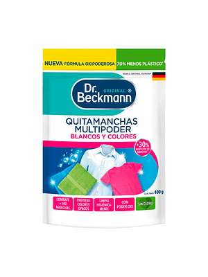Quitamanchas Blancos Y Colores Dr. Beckmann 400gr