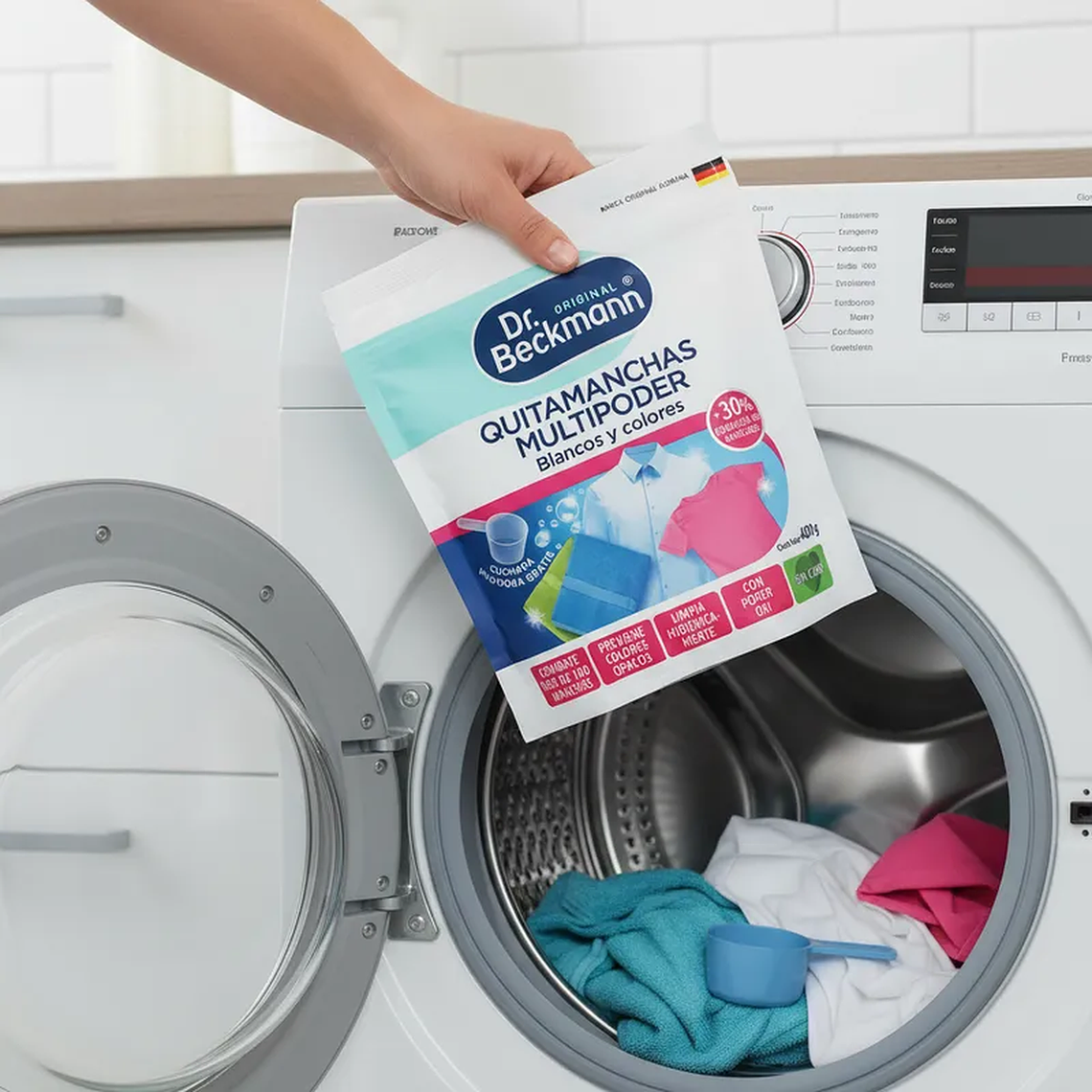 Quitamanchas Blancos Y Colores Dr. Beckmann 400gr 3