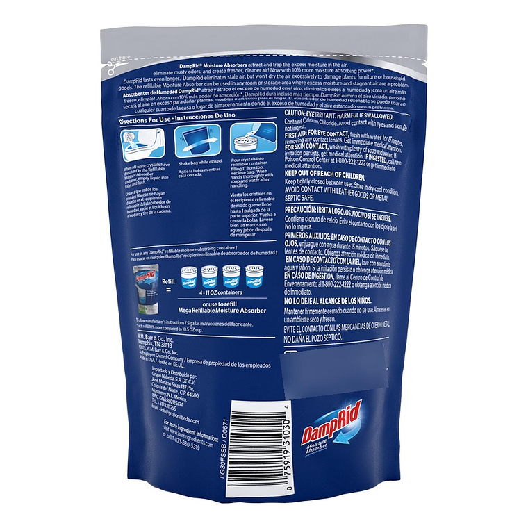 Recarga Antihumedad Fresh Scent Damprid 1.24 Kg 2