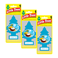 Aromatizante Pino Caribbean Colada Little Trees Pack X 3unid - Miniatura 1