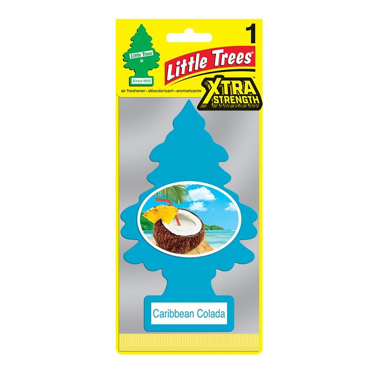 Aromatizante Pino Caribbean Colada Little Trees Pack X 3unid 2