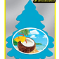 Aromatizante Pino Caribbean Colada Little Trees Pack X 3unid - Miniatura 2