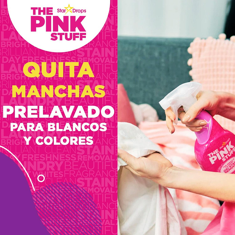 Quitamanchas Oxi Prelavado The Pink Stuff 500ml 2