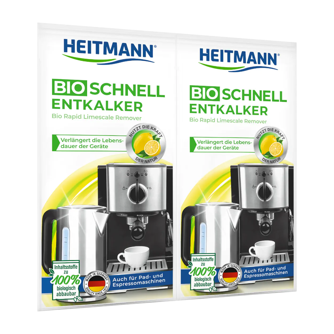Descalcificador Heitmann Cafeteras y Hervidores 2x25g 1