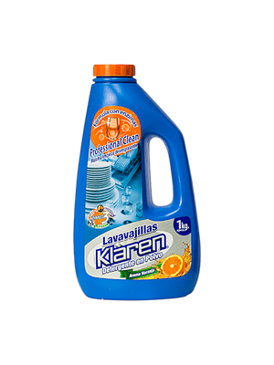 Detergente Lavavajilla en Polvo Klaren 1kg