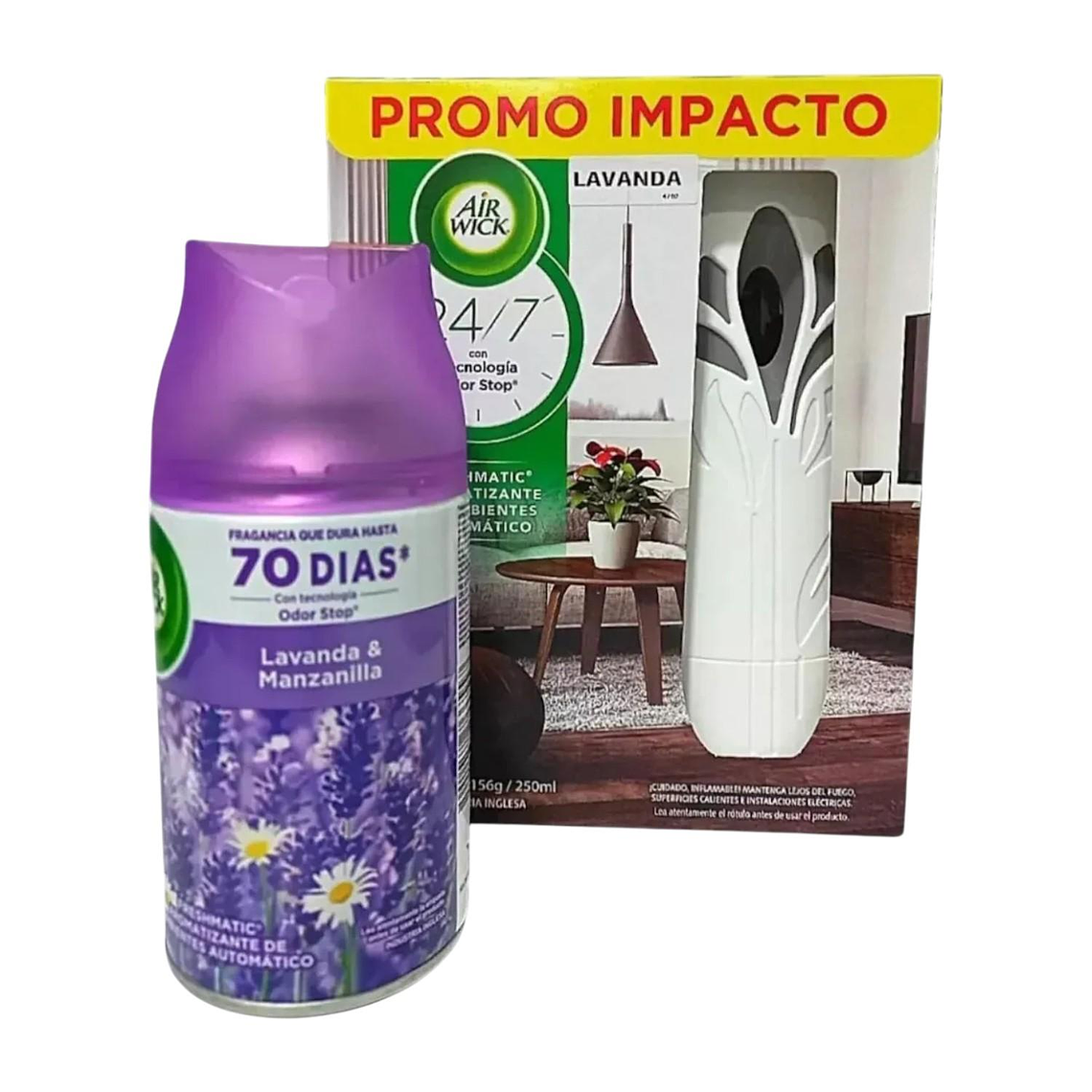 Aparato Automatico Air Wick Lavanda + Repuesto 250ml 1