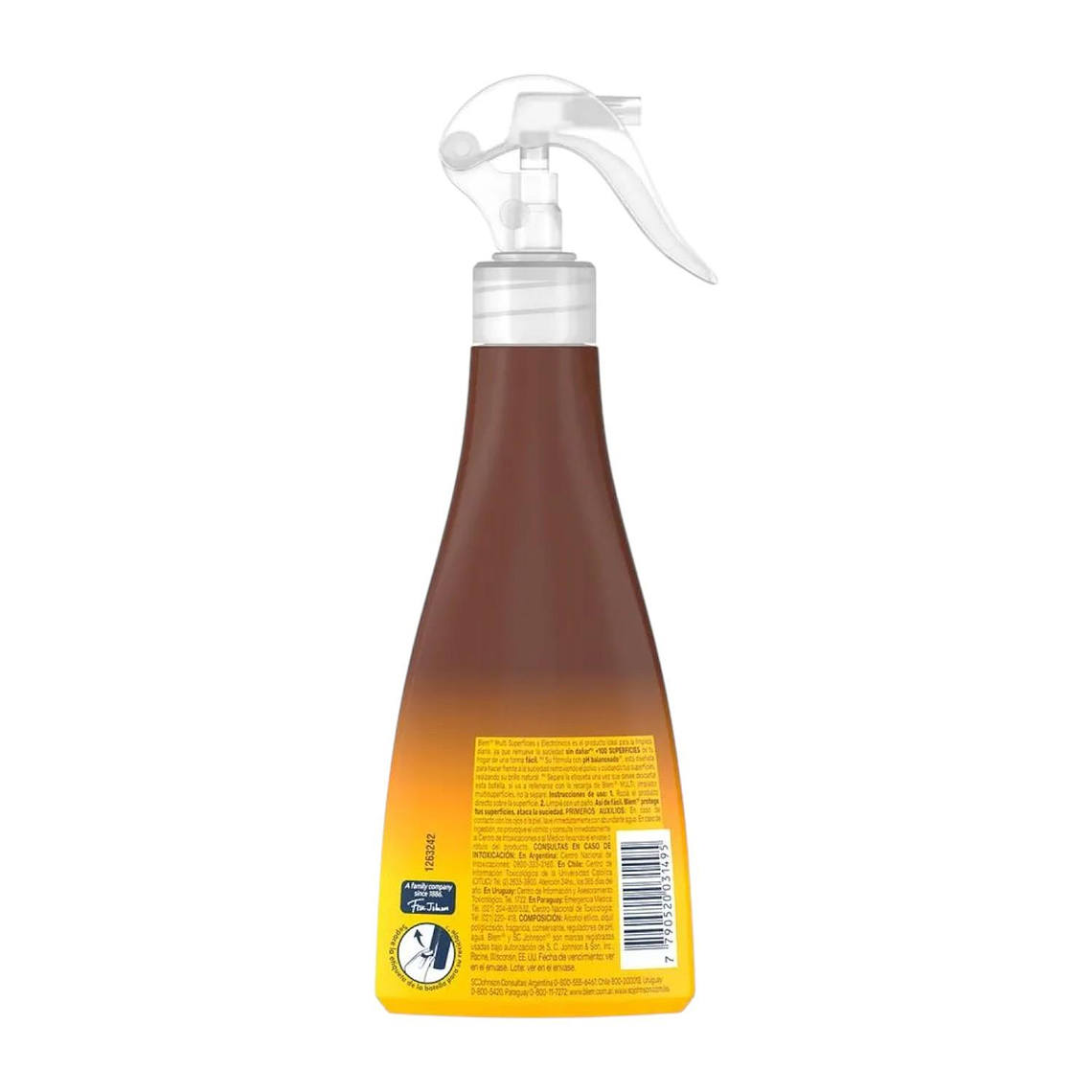 Limpiador Multisuperficies y Electrónicos Blem Gatillo 400ml 2