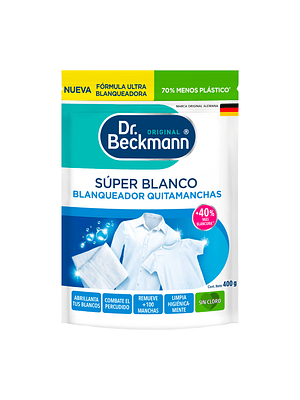 Quitamanchas Blanqueador Super Blanco Dr. Beckmann 400gr