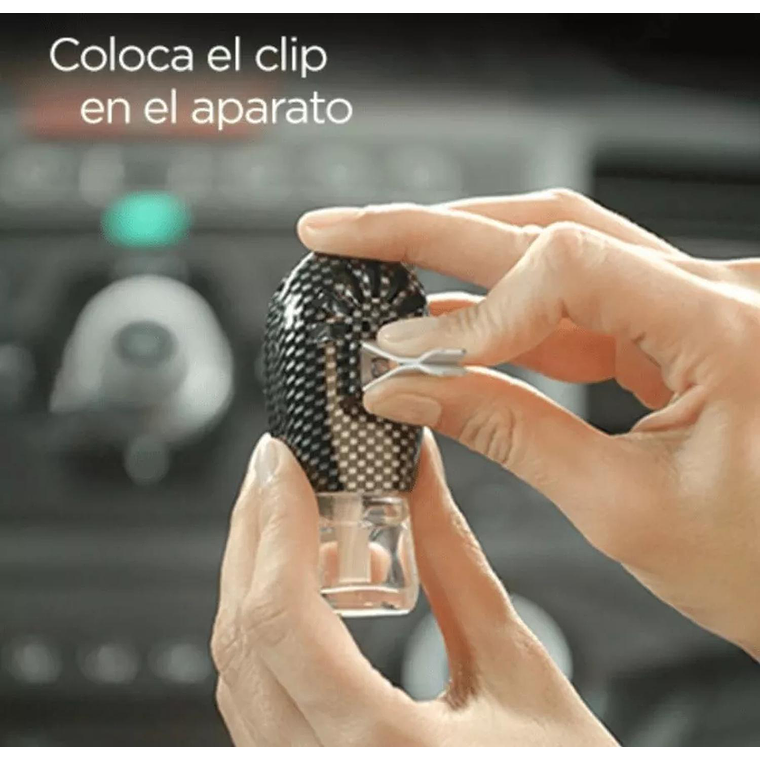 Aromatizante Glade Auto Nuevo Aparato + Repuesto 7ml 4