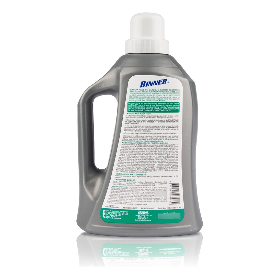 Protector, Sellador Y Abrillantador De Marmol Y Granito 1l 3