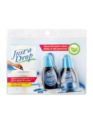 Aromatizante Just a Drop Baño Pack Doble 15ml